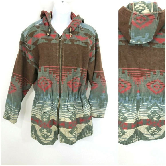 Woolrich Jackets & Blazers - Woolrich Western Wool Full Zip Hooded Parka Jacket